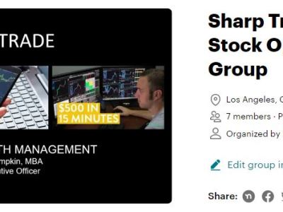 Sharp Trade: Stock & Stock Options&nbsp;Event
